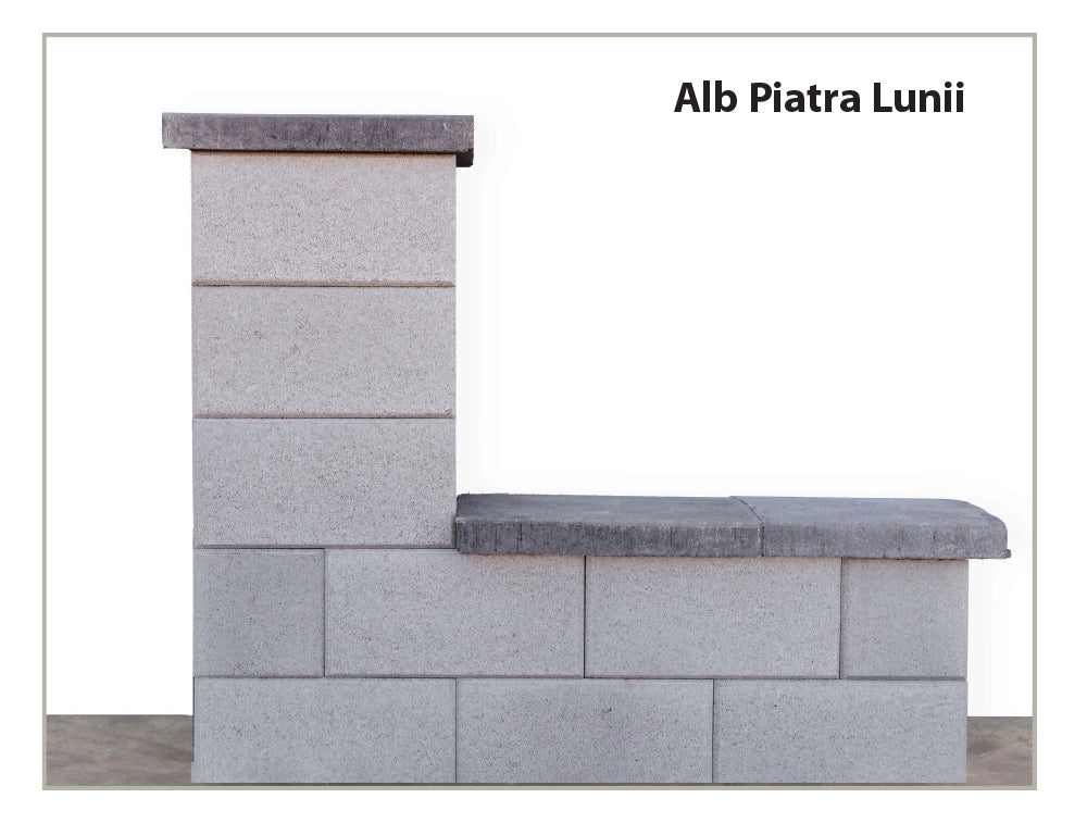 Elemente de gard Modern - Leier – culoarea Moonstone White