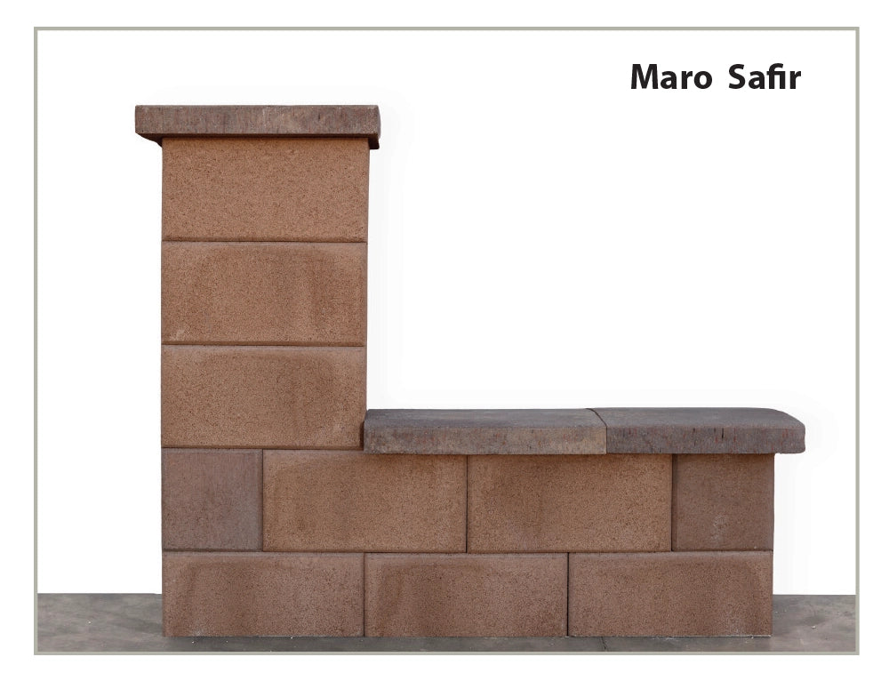 Elemente de gard Modern - Leier – culoarea Sapphire Brown