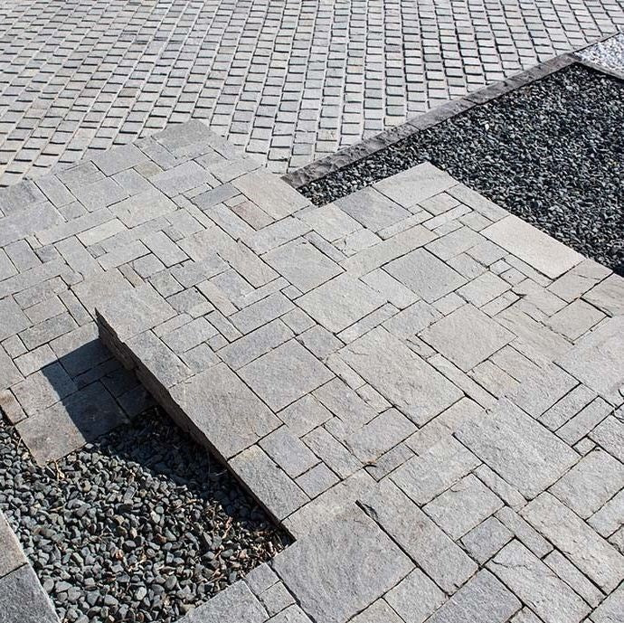 Ardezie Kavala Roman Pattern pentru pavaje și alei
