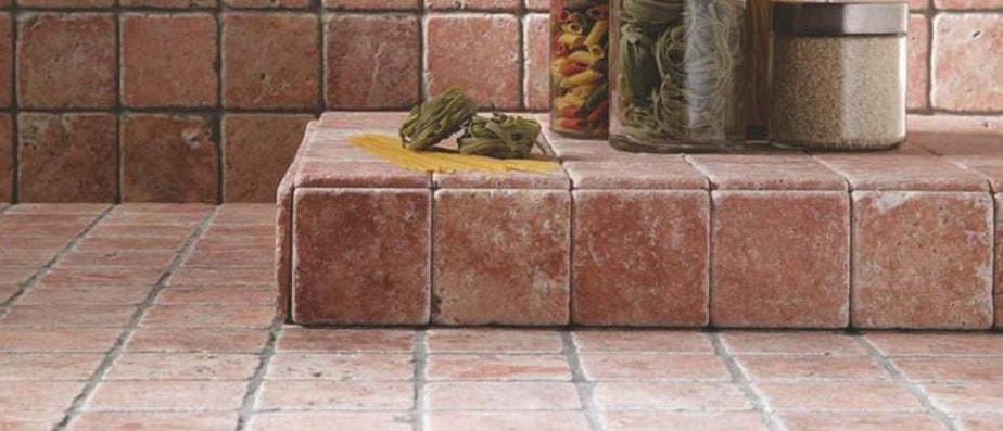 Tumbled Natural Stone Tiles / Plăci antichizate din piatră naturală
