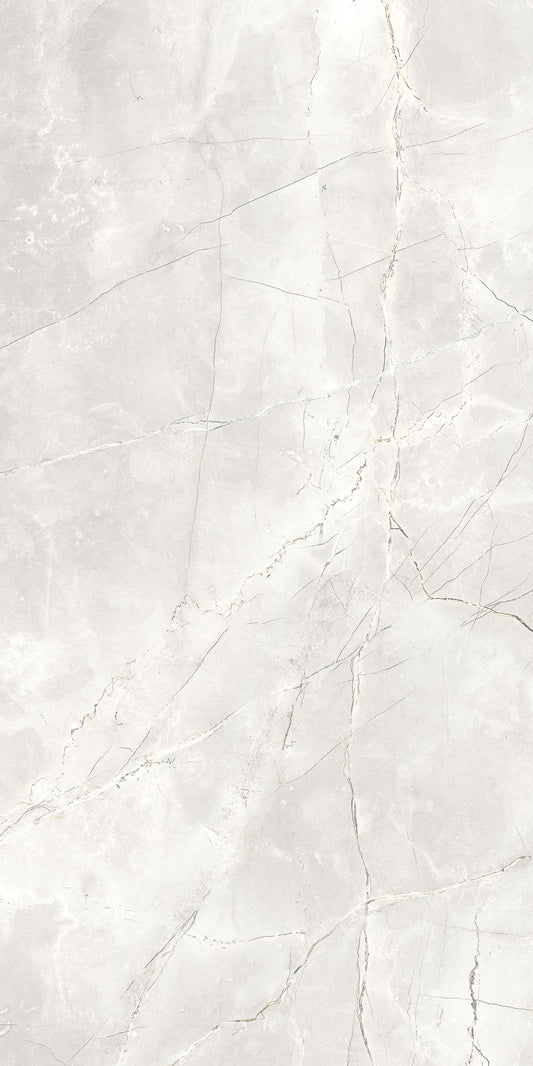 Gresie porțelanată aspect marmură Amani Pearl MOSAICO ESAGONI 26x30 cm