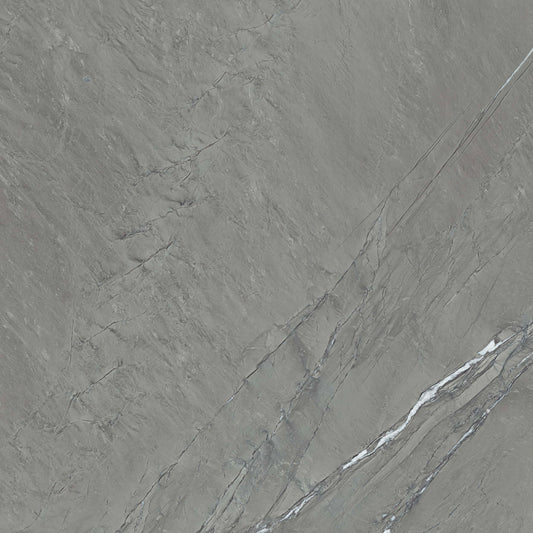 Gresie porțelanată aspect piatră Cardosia Anthracite 120x120 cm