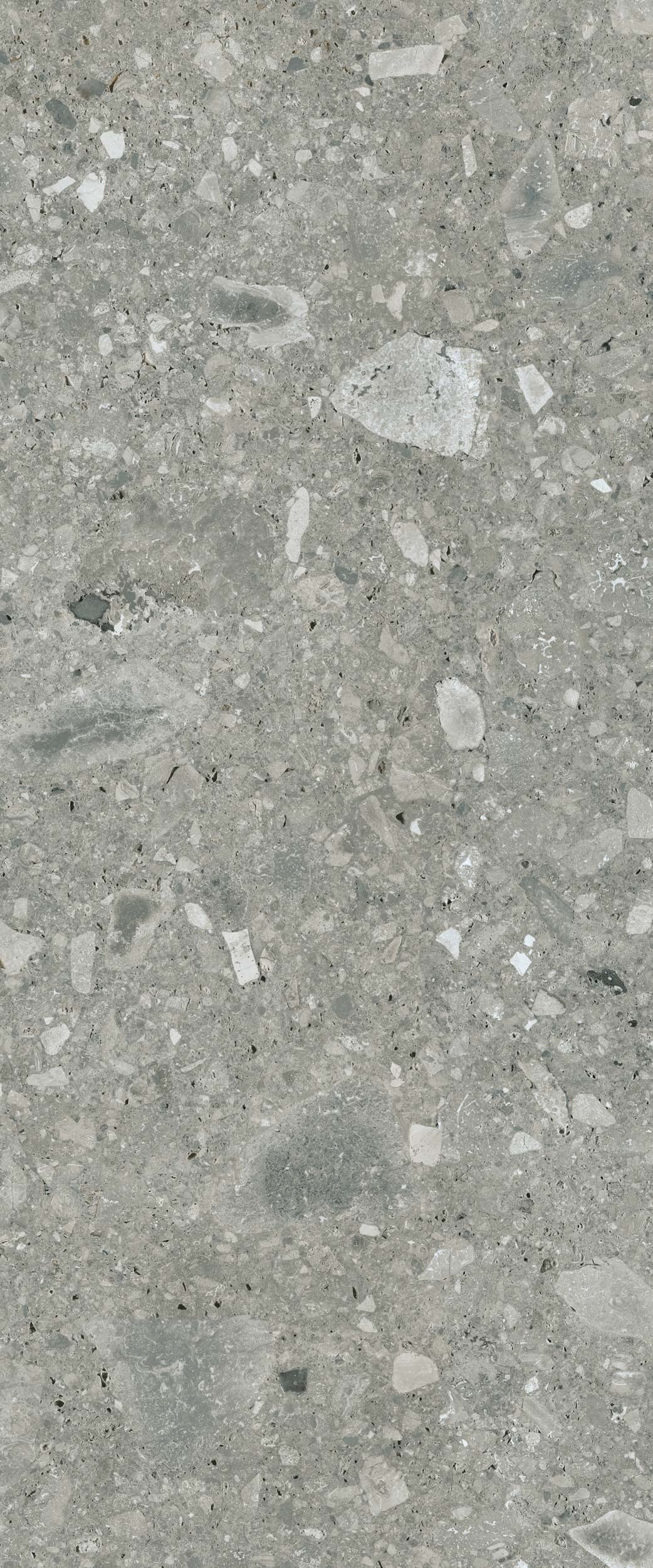 Gresie porțelanată aspect piatră Ceppo di Grè Grey 120x280 cm