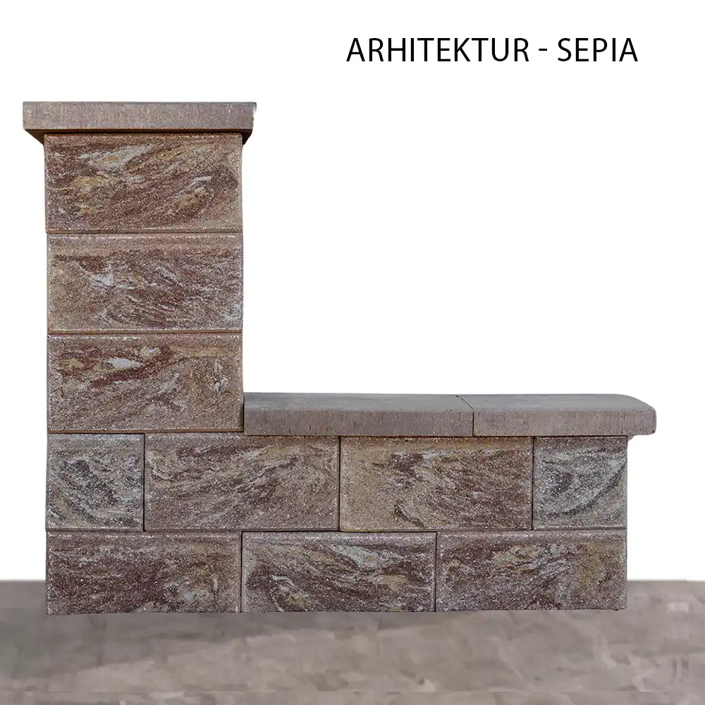 Elemente de gard Arhitektur - Leier – culoarea Sepia