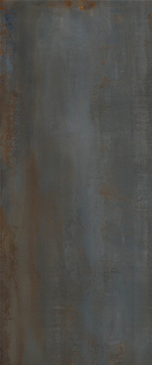 Gresie porțelanată aspect metal Oxidatio Vanadium 60x120 cm